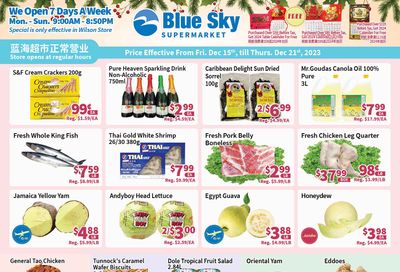 Blue Sky Supermarket (North York) Flyer December 15 to 21