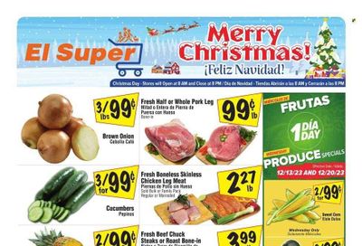 El Super (NM) Weekly Ad Flyer Specials December 13 to December 19, 2023