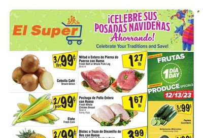 El Super (CA) Weekly Ad Flyer Specials December 13 to December 19, 2023