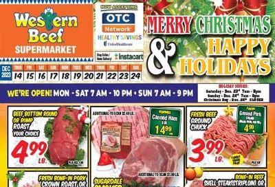 Western Beef (FL, NY) Weekly Ad Flyer Specials December 14 to December 24, 2023