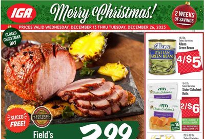 IGA (VA) Weekly Ad Flyer Specials December 13 to December 19, 2023