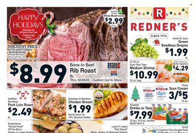 Redner's Markets (DE, MD, PA) Weekly Ad Flyer Specials December 14 to December 20, 2023