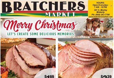 Bratchers Market (MO) Weekly Ad Flyer Specials December 13 to December 19, 2023
