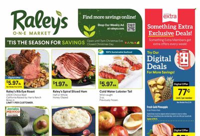 Raley's (CA, NV) Weekly Ad Flyer Specials December 13 to December 19, 2023