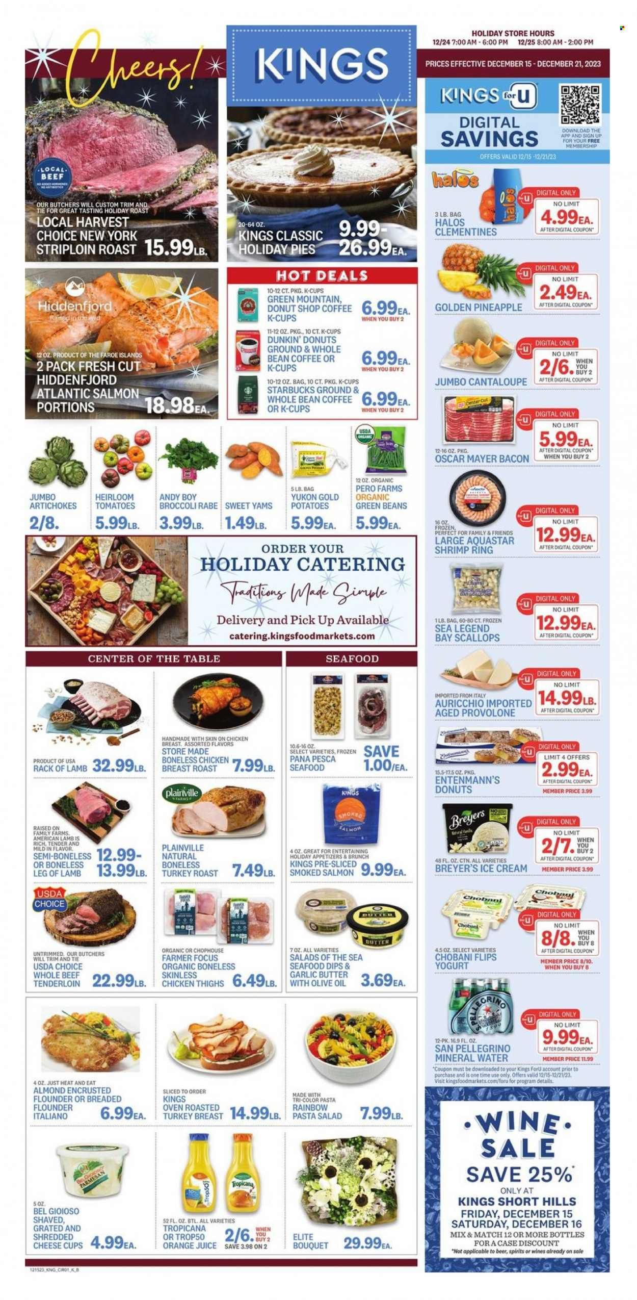 Kings Food Markets (CT, NJ, NY) Weekly Ad Flyer Specials December 15 to December 21, 2023