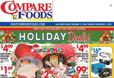 Compare Foods (CT, MD, NC, NJ, NY, RI) Weekly Ad Flyer Specials December 15 to December 21, 2023