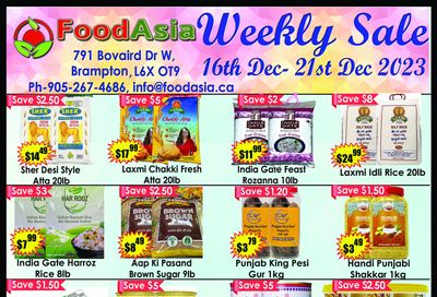 FoodAsia Flyer December 16 to 21