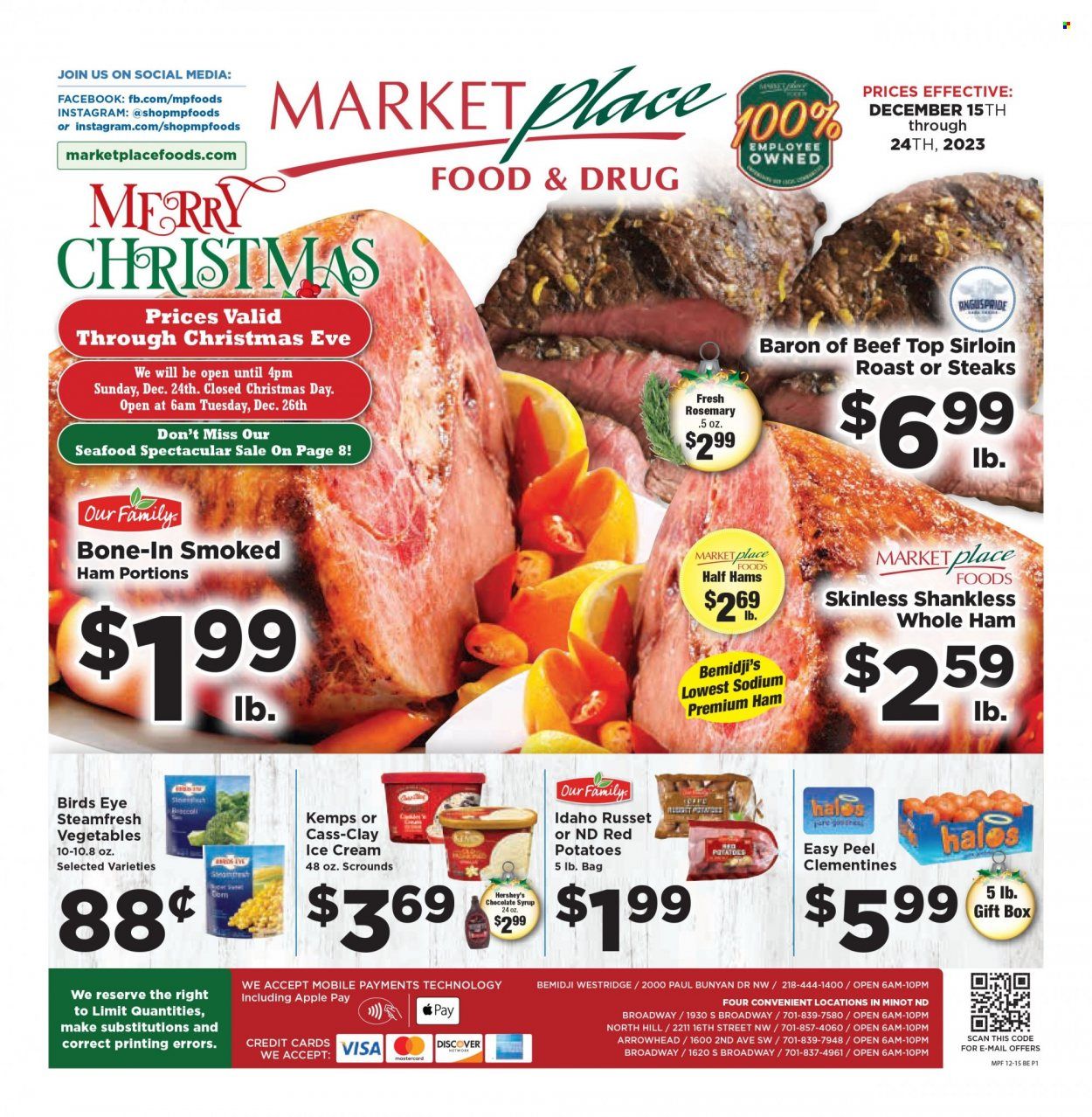 Marketplace Foods (MN) Weekly Ad Flyer Specials December 15 to December 24, 2023
