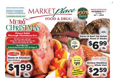 Marketplace Foods (MN) Weekly Ad Flyer Specials December 15 to December 24, 2023