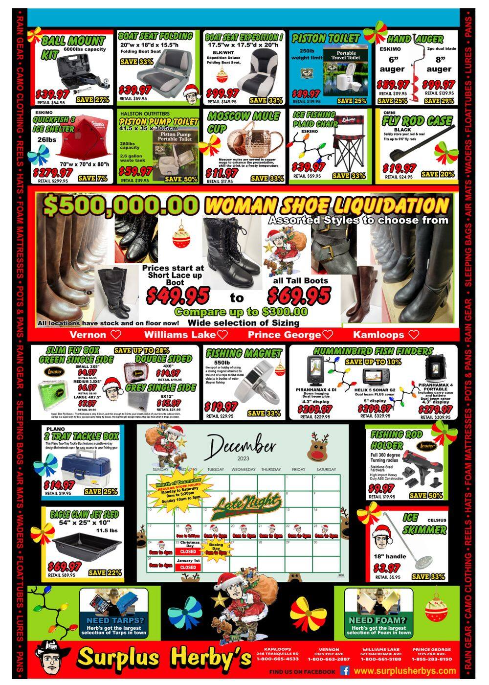 Surplus Herby's Flyer December 18 to 24