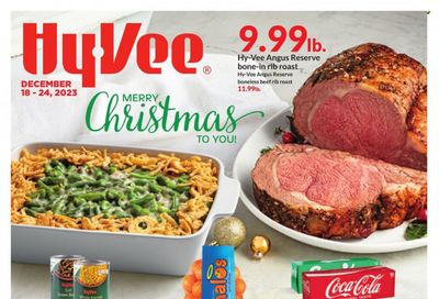 Hy-Vee (IA, IL, MN, MO, SD) Weekly Ad Flyer Specials December 18 to December 25, 2023