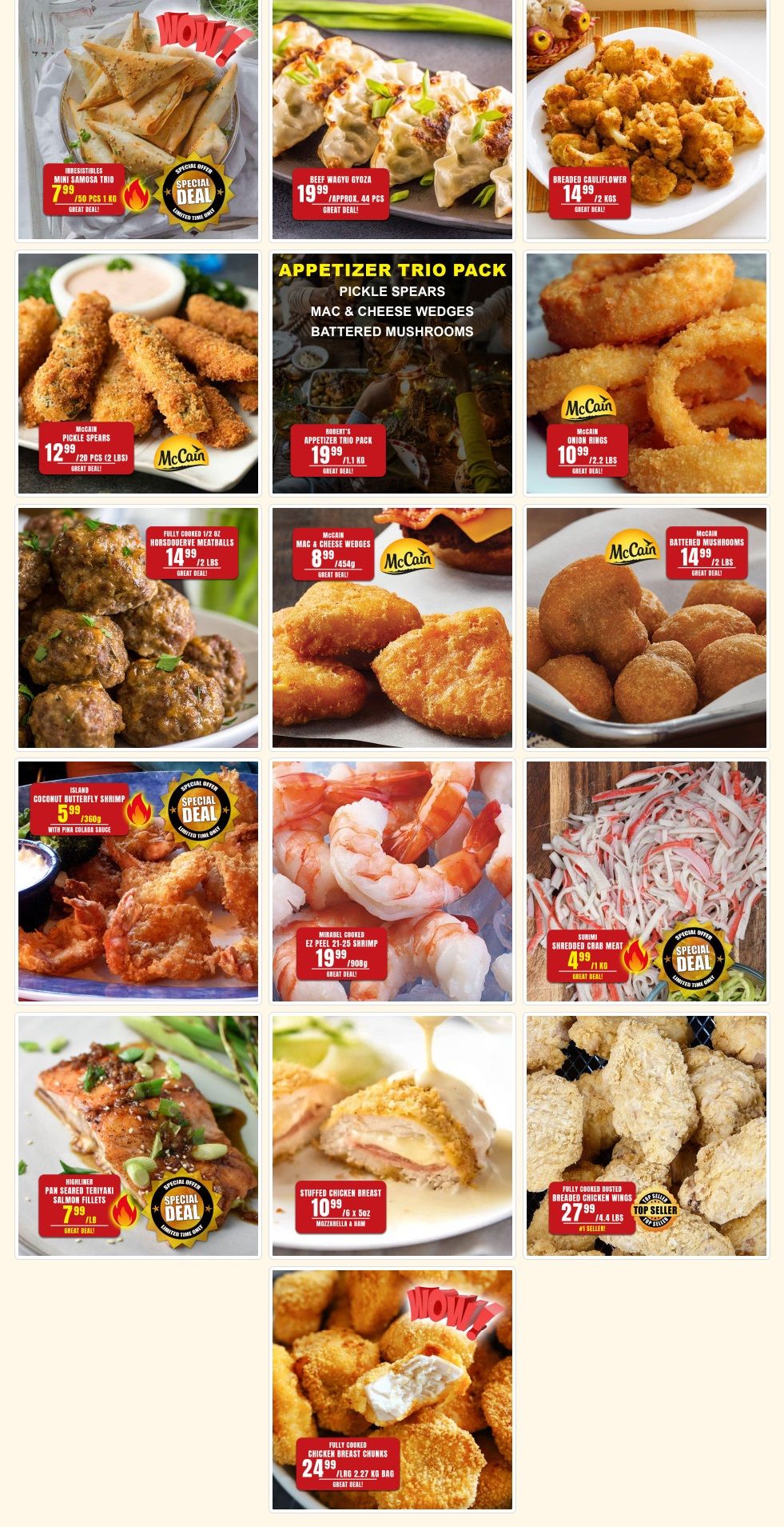 Robert's Fresh and Boxed Meats Flyer December 18 to 25