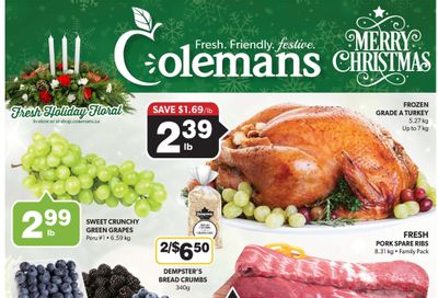 Coleman's Flyer December 21 to 27