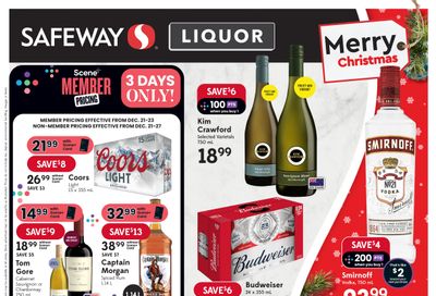 Safeway (BC) Liquor Flyer December 21 to 27
