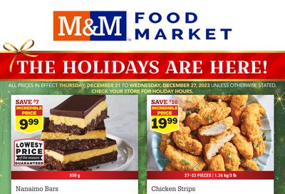 M&M Food Market (ON) Flyer December 21 to 27