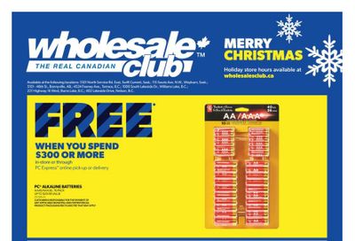 Real Canadian Wholesale Club Flyer December 21 to 27