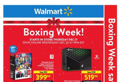 Walmart Boxing Week Flyer December 20 to 27