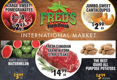 Fred's Farm Fresh Flyer December 20 to 26