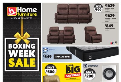 Home Furniture (BC) Flyer December 21 to 31