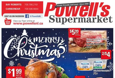 Powell's Supermarket Flyer December 21 to 27
