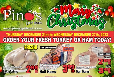 Pino's Flyer December 21 to 27