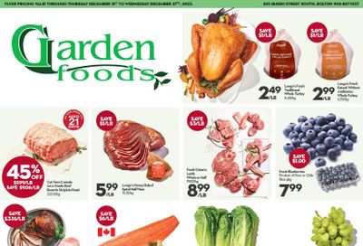 Garden Foods Flyer December 21 to 27