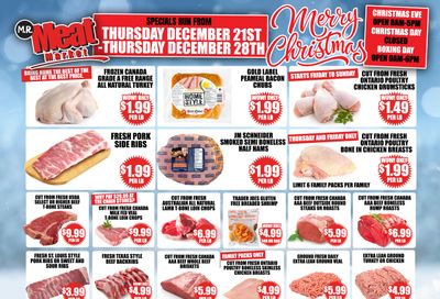 M.R. Meat Market Flyer December 21 to 28