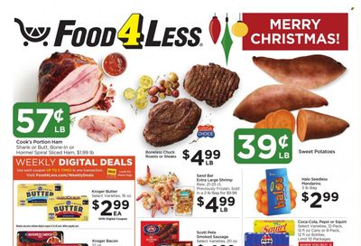 Food 4 Less (IL) Weekly Ad Flyer Specials December 20 to December 26, 2023