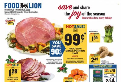 Food Lion Weekly Ad Flyer Specials December 20 to December 26, 2023