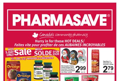Pharmasave (NB) Flyer December 22 to 28