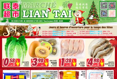 Marche Lian Tai Flyer December 21 to 27