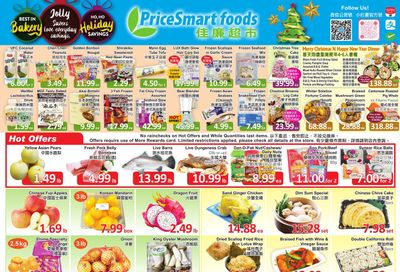 PriceSmart Foods Flyer December 21 to 26