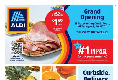 ALDI (PA) Weekly Ad Flyer Specials December 20 to December 26, 2023