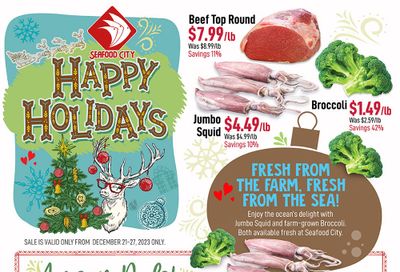 Seafood City Supermarket (West) Flyer December 21 to 27