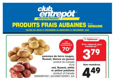 Wholesale Club (QC) Fresh Deals of the Week Flyer December 21 to 27