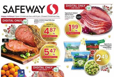 Safeway (CO) Weekly Ad Flyer Specials December 20 to December 24, 2023