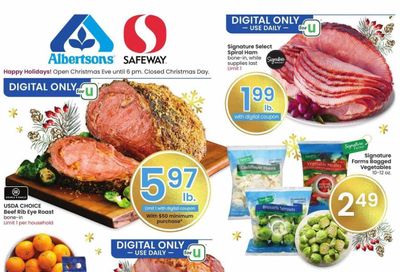 Safeway (MT) Weekly Ad Flyer Specials December 20 to December 24, 2023