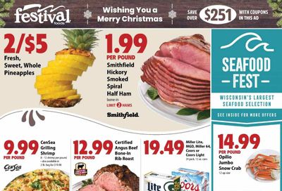 Festival Foods (WI) Weekly Ad Flyer Specials December 20 to December 26, 2023