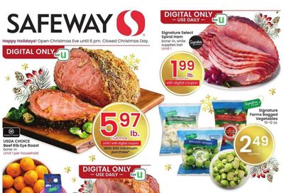 Safeway (WY) Weekly Ad Flyer Specials December 20 to December 24, 2023