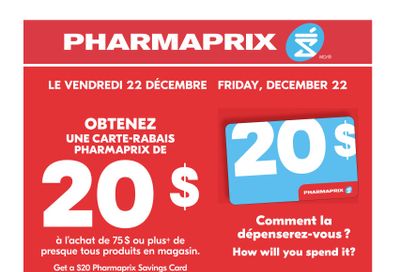 Pharmaprix Flyer December 22 to 29