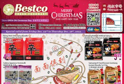 BestCo Food Mart (Scarborough) Flyer December 22 to 28