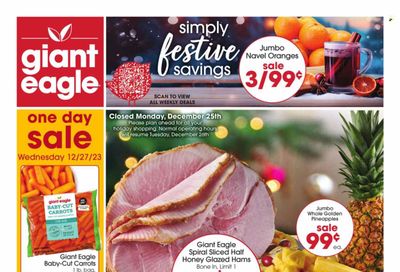 Giant Eagle (OH) Weekly Ad Flyer Specials December 21 to December 27, 2023