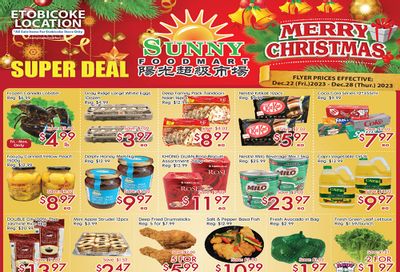 Sunny Foodmart (Etobicoke) Flyer December 22 to 28