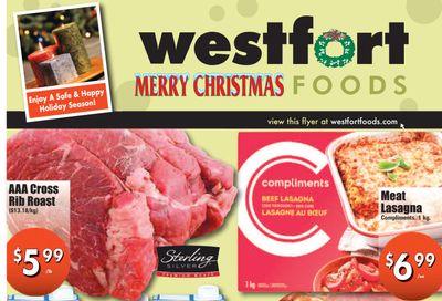 Westfort Foods Flyer December 22 to 28