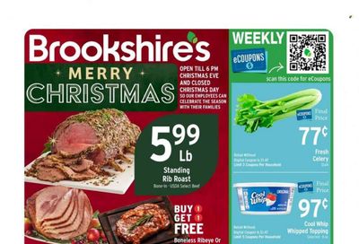 Brookshires (AR, LA, TX) Weekly Ad Flyer Specials December 20 to December 26, 2023