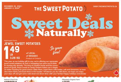 The Sweet Potato Flyer December 22 to January 4