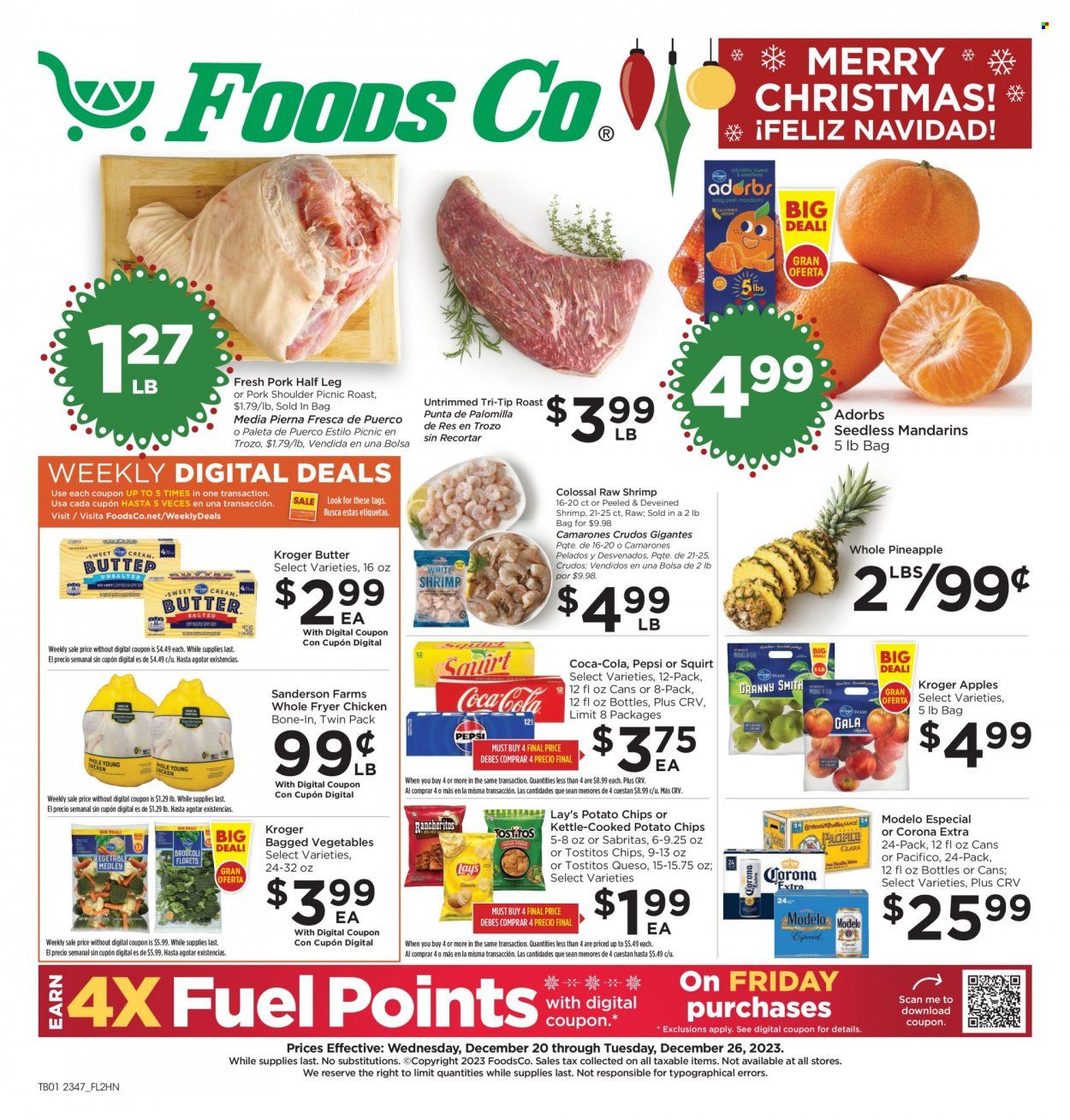Foods Co (CA, OH, VA) Weekly Ad Flyer Specials December 20 to December 26, 2023