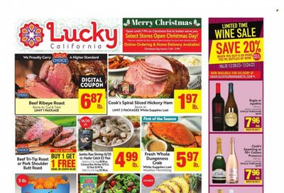 Lucky California Weekly Ad Flyer Specials December 20 to December 24, 2023