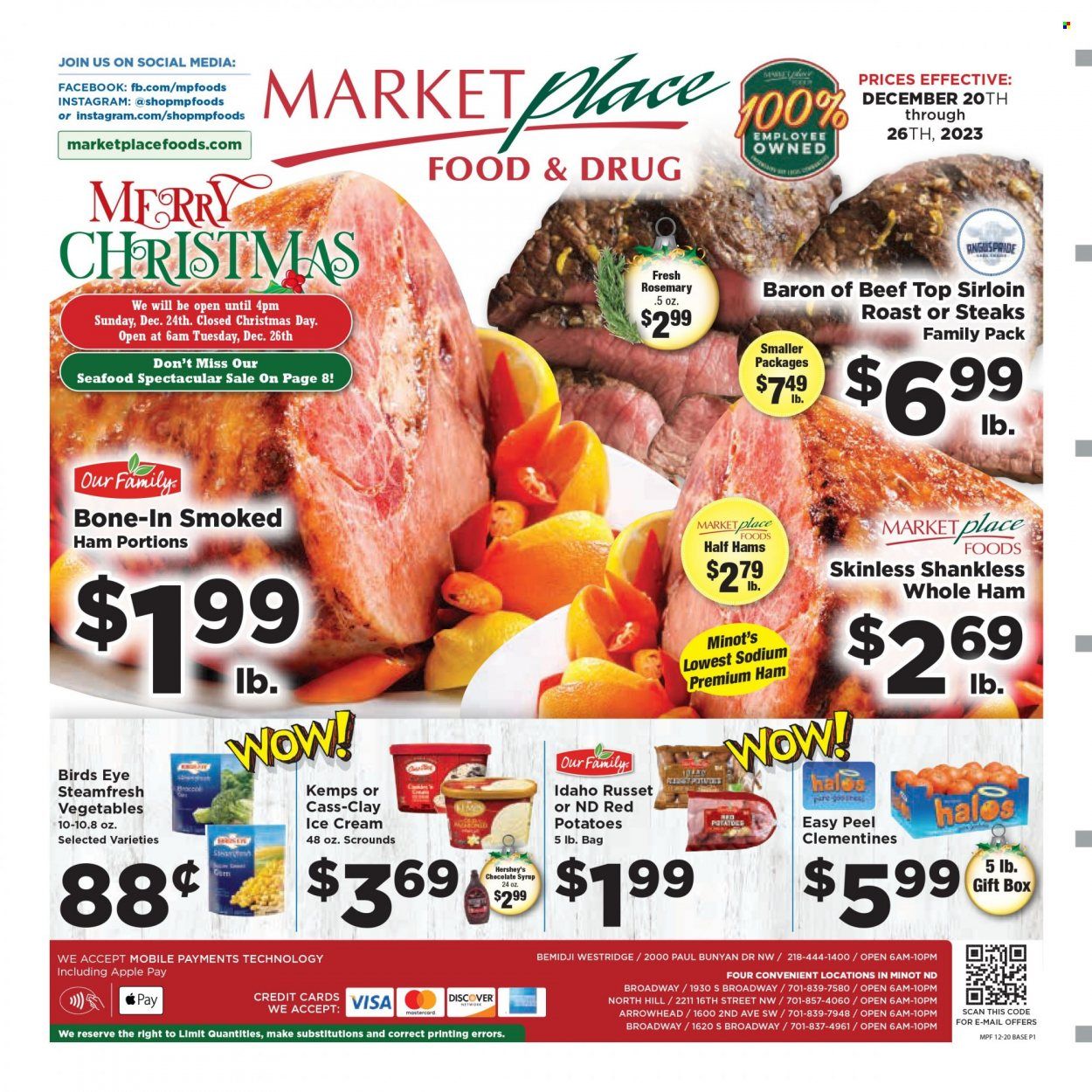Marketplace Foods (ND) Weekly Ad Flyer Specials December 20 to December 26, 2023