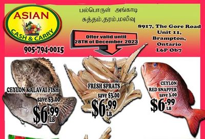 Asian Cash & Carry Flyer December 22 to 28